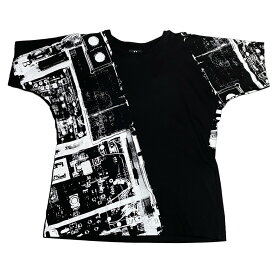 B Yohji Yamamoto 19SS 柄プリントキモノスリーブTシャツ カットソー Tee T-shirt トップス ビー ヨウジヤマモト メンズ レディース ユニセックス 三国ケ丘店 ITR5IERGB49W 【中古】 RM5498I