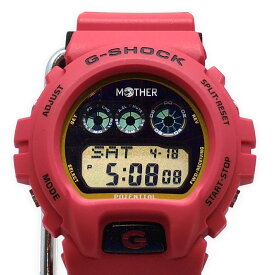 G-SHOCK ジーショック CASIO カシオ 腕時計 GW-6900MOT24-4JR 第2弾 MOTHER コラボ ダブルネーム 2024年3月発売 レッド 貝塚店 ITADW5NHR153 【中古】