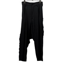 楽天市場】ヨウジヤマモト サルエルパンツ（カラーブラック,ネイビー 