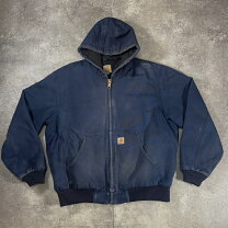 楽天市場】カーハート アクティブジャケット navyの通販
