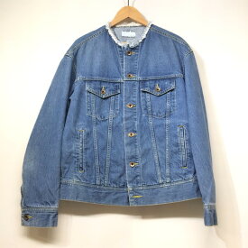 楽天市場 デニムジャケット ノーカラー メンズファッション の通販