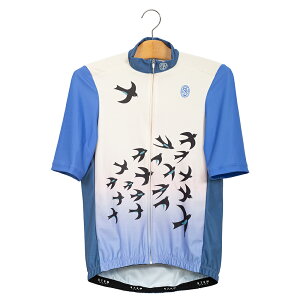 半袖サイクルジャージー バード柄 リミテッドエディション (S21S-K60) ステムデザインSTEM DESIGN ys未 バードプリント プレゼント ポイント10倍 秋冬 ハロウィン