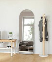 umbra アンブラ フーバ アーチド リーニングミラー 51×157cm 鏡 姿見 チタニウム ブラス （ゴールド） インテリア シンプル 家具 北欧家具 おしゃれ 新居祝い ポイント10倍 プレゼント