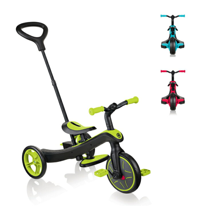 楽天市場】三輪車 GLOBBER グロッバー エクスプローラー トライク 3in1 