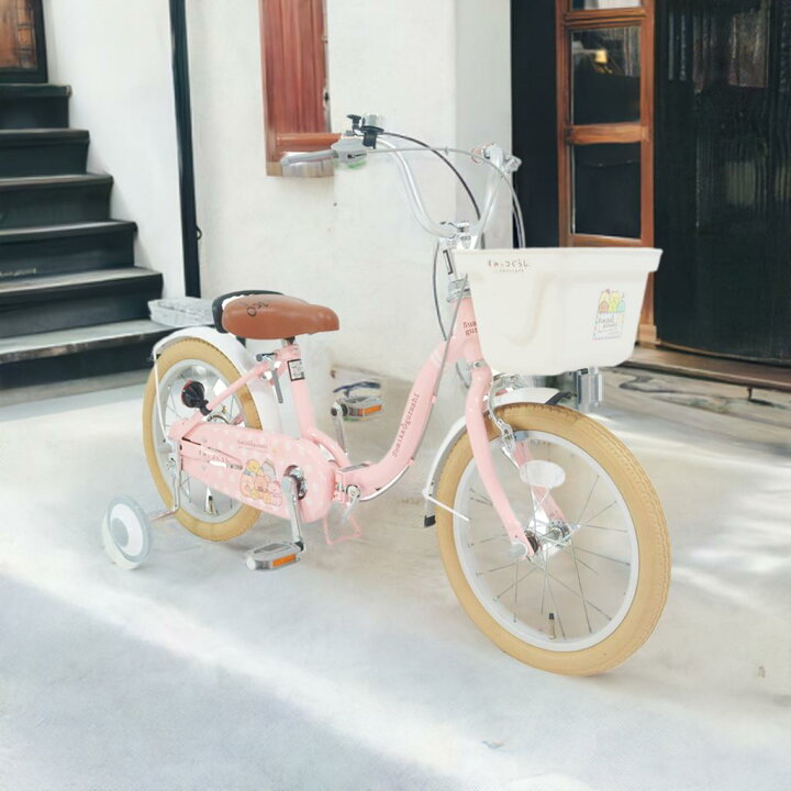 楽天市場】すみっコぐらし 16インチ 子供用自転車 Kids-FDB16 PINK 
