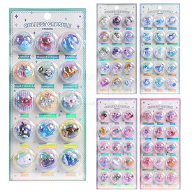 【最短当日発送】立体ステッカー シールシート シール シール帳 3D 立体 かわいい シール お菓子風 ごほうびシール デコシール ぷくぷく キラキラ DIY 手帳用 お手紙 手帳 日記帳用 ギフト スマホケース 装飾 ノート 女の子 文具 SNS 子供 大人 おもちゃ