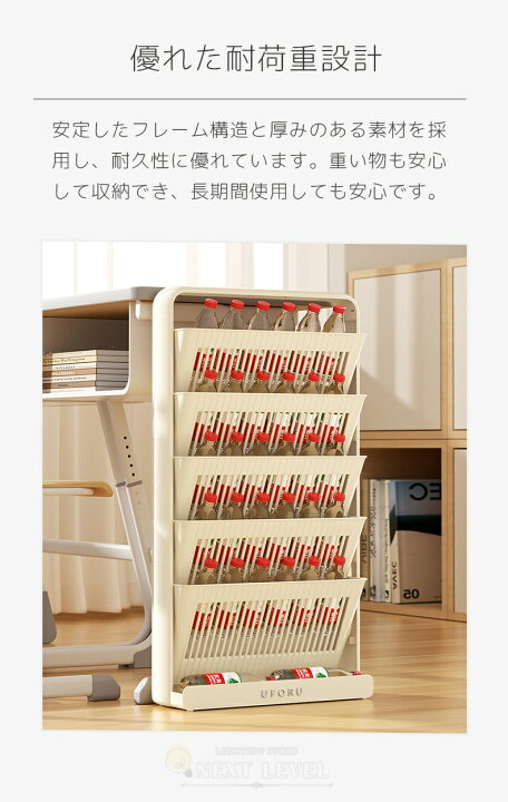 楽天市場】教科書収納 書類棚 文具 ブックシェルフ マガジンラック 