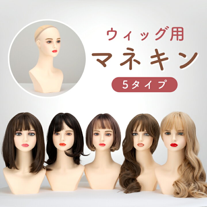 楽天市場】ウィッグ 用 マネキン ウィッグスタンド ヘッド ウィッグ用 