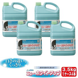 漂白剤 ニューホワイトアップ 漂白 酵素系 除菌 洗浄 ニイタカ 3.5kg 3.5kg×4本 1ケース ホワイトニング効果 漂白作用 高濃度 タフな汚れ 細菌除去 汚れ落とし 高品質 長時間効果 業務用品