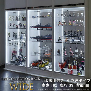 y11/10 ܂5%OFFIz RNVP[X ^  182cm s39cm  83cm LEDƖt RNVbN [ Ch { ˃^Cv Zbgǖʎ[ LEDt LEDƖ s39