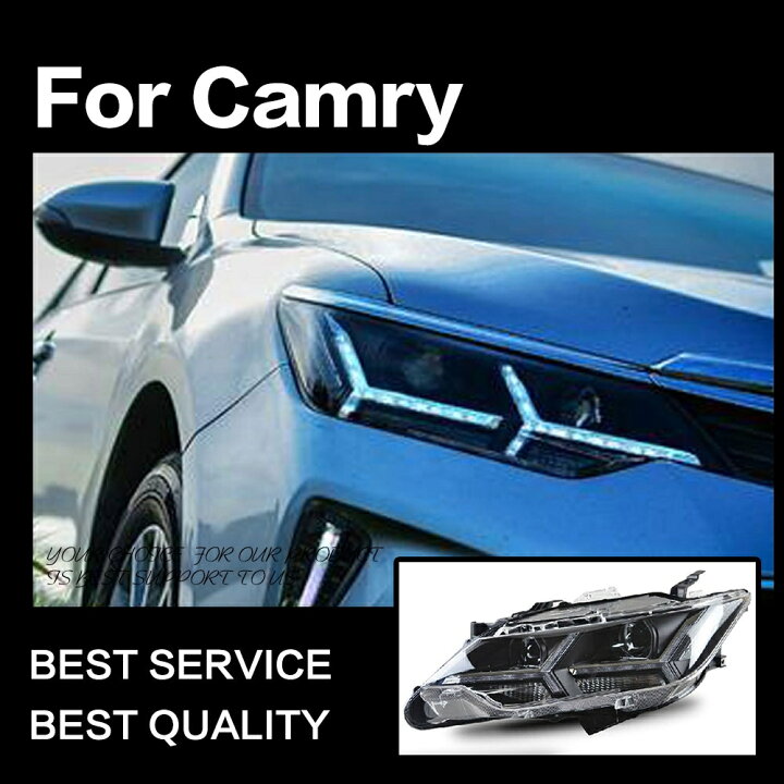 楽天市場】ヘッドライト カムリ 50系 LED  