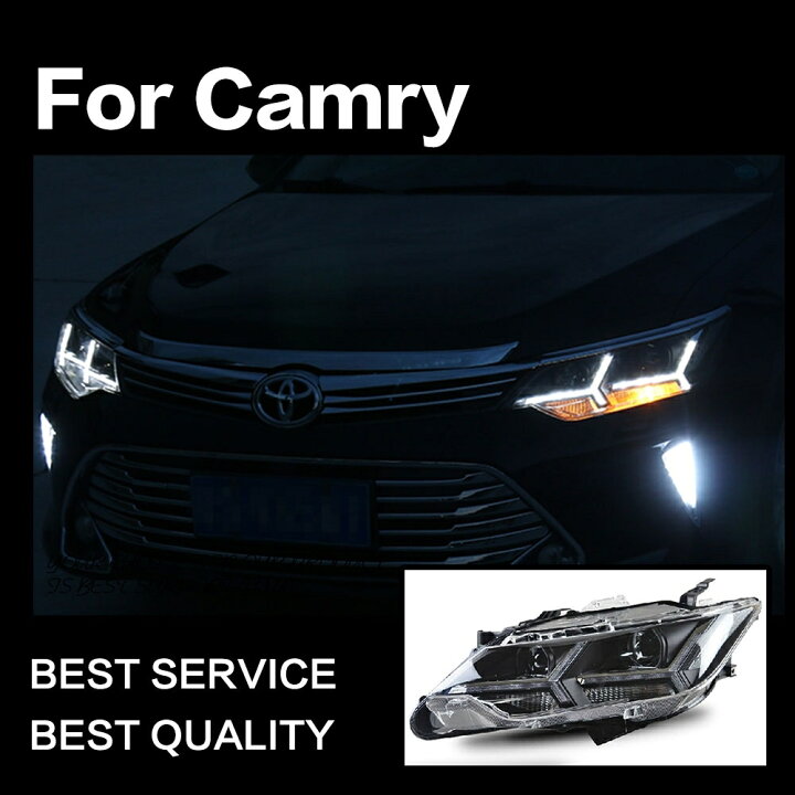楽天市場】カムリ AVV50 50系 LED ヘッドライト 左右 ヘッドランプ 