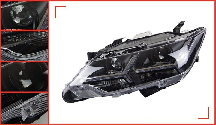 楽天市場】ヘッドライト カムリ 50系 LED '14-'17 後期型 2AR-FXE トヨタ AOKEDING : 510supply 楽天市場店
