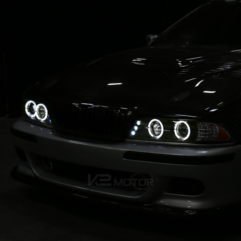 楽天市場】ヘッドライト BMW E39 5シリーズ LED '96-'03 ブラック Type 