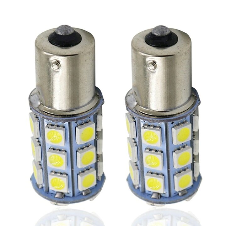 楽天市場】LED リアウィンカーランプ S25 シングル球 27連 ミラ ジーノ 