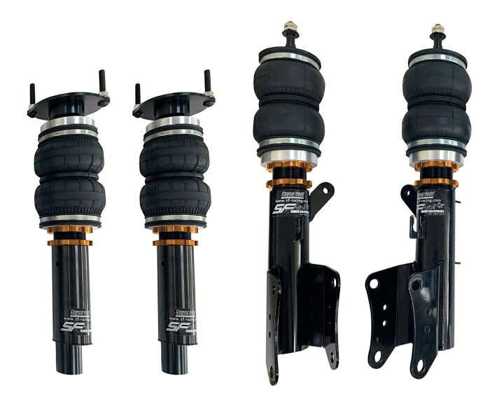 楽天市場 Sf Racing 三菱 ランエボ ランサーエボリューション Cz4a 07 16 全長調整式車高調 エアサス エアーサスペンション 32段減衰力 510supply 楽天市場店