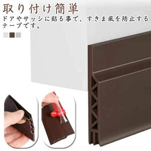 冷暖房効率アップ ドア下ン 引き戸 玄関 クッション ゴム 防音シート 防音テープ 害虫 防音 埃 ドア サッシ 窓 ストッパー ドア