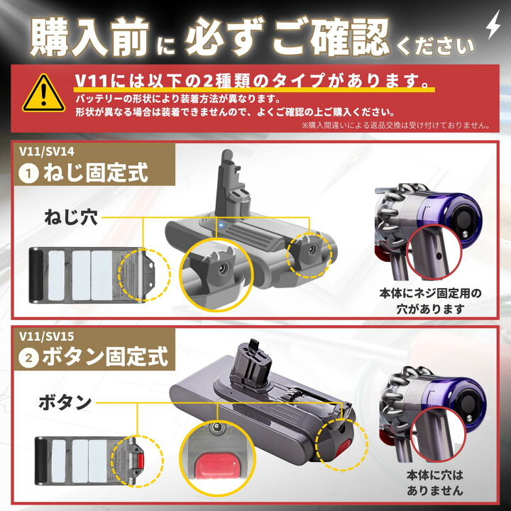 楽天市場】ダイソン V11 Fluffy バッテリー 互換 SV14 掃除機用 25.2V 