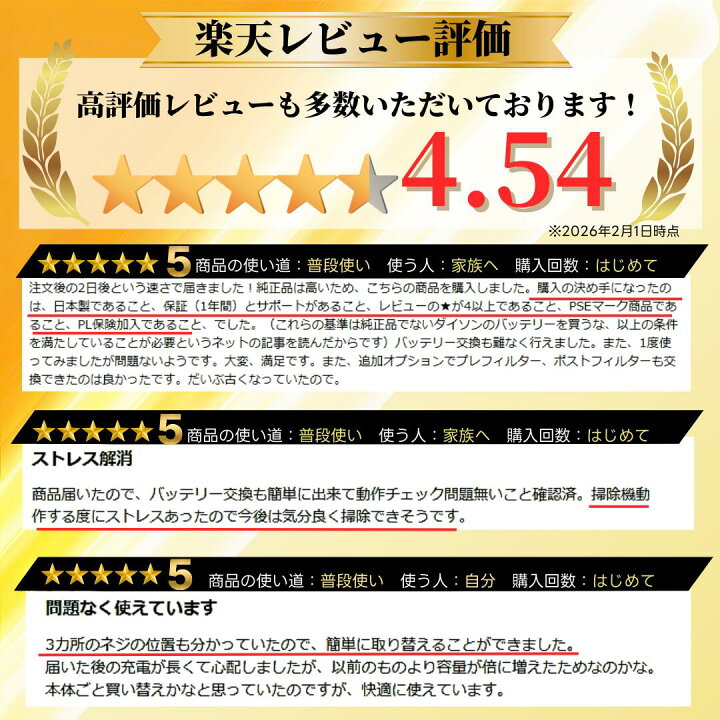 楽天市場】【楽天1位獲得！】ダイソン バッテリー V7 SV11 対応 Fluffy 