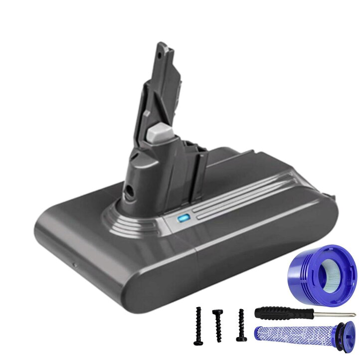 楽天市場】【楽天1位獲得！】ダイソン バッテリー V7 SV11 対応 Fluffy 