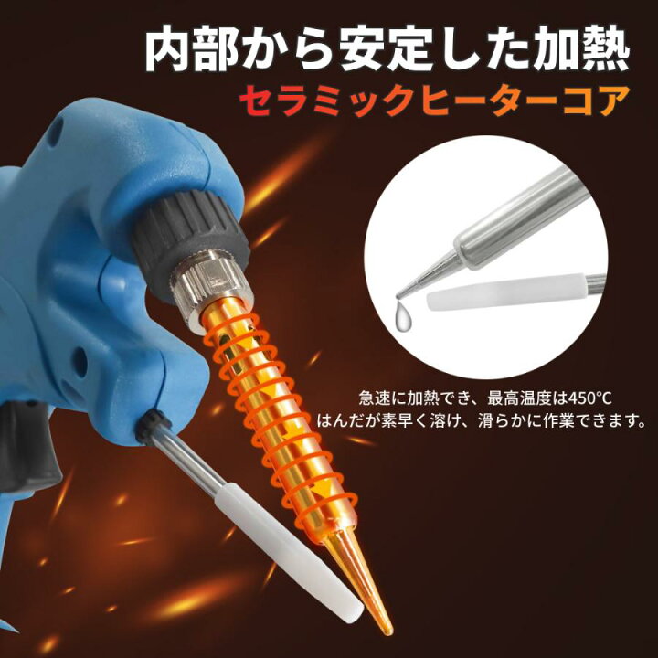 楽天市場】はんだごてセット コードレス 充電式 マキタ 互換 18V 半田 