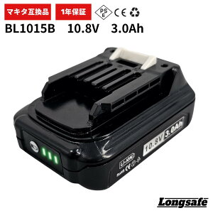 }L^ ݊ obe[ BL1015 10.8V 3.0Ah |@ BL1015B BL1030 BL1030B BL1040 BL1040B DC10SA DC10WD Ή(BL1015/1)
