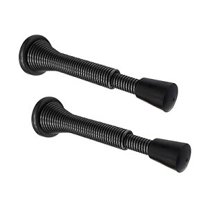 GREATIM�h�A�X�g�b�p�[ (2�p�b�N) 7.6-10.1CM�X�v�����O�h�A�X�g�b�p �Ռ��h�~ ������������ ���~�� �˂����ݎ��h�A�X�g�b�v ���ׂẲƒ��I�t�B�X�ɍ����悤�Ɏd�グ (2 Pack, �u���b�N)