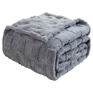 ѕz _u 180x200cm  uPbg `FbN  t[X g |ѕz _炩 ʔNgp Blanket (O[)