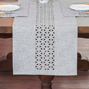 �e�[�u�������i�[ �k�� �e�[�u���Z���^�[�N���X ������� �e�[�u�����ȁ[ table runner �e�[�u���Z���^�[ �z �H����� 180 x 35cm �O���[
