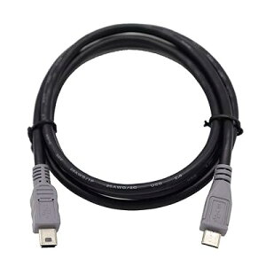 USB OTG P[uiMicro USB-B to USB mini-BjIXtoIX^Cv Micro-B to Mini-B OTG@\Ή f[^` (0.2m)