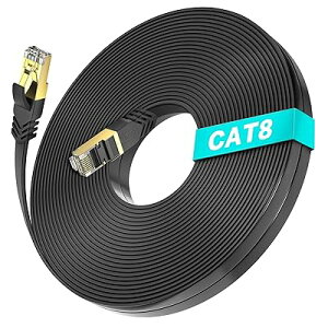 LANP[u 5m CAT8 PoEhƃJΉ  lanP[u 40Gbps/2000MHz JeS[8 P[u LLDPE핢 PoEhƃJΉ Op LAN P[u ܐ܂h~ RJ45 RlN^ C^[lbg (