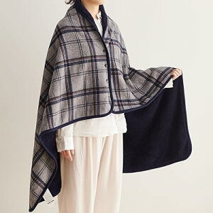 ひざ掛け 4way ブランケット 大判 着る毛布 ボタン付き あったか フランネル 吸湿発熱 防寒対策 静電気防止 洗える ハーフケット 肩掛け 膝掛け 腰巻きスカート 軽量 アウトドア オールシーズ