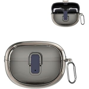 ZLAbNNAP[X Bose Ultra Open Earbuds ΉA\tgTPUیϏՌBose Ultra 0openCzP[XJo[AXgbvL[`F[t (Clear Gray)