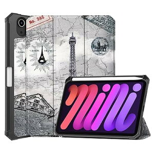 2024 iPad mini A17 Pro P[X iPad mini6 P[X Apple Pencil [d[\  CXg  vg iPad mini 6 Jo[ U[P[X TPU y[ O܂ X}[g,