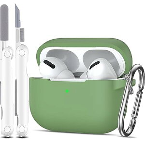 AirPods Pro P[XJo[ARpO[h̗h~\tgVRՌzیی AirPods Pro  2/1 P[XAL[`F[ƃN[jOLbgtAtg LED AOXO[