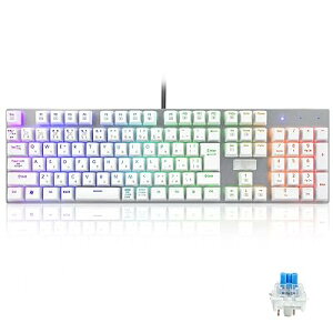 y{zzJjJQ[~OL[{[h ԎE̗p tTCY109L[ Type-C USBLڑ SL[hՓ RGBLEDobNCgt Windows/Mac OSΉ ItBX/Q[pJPzL