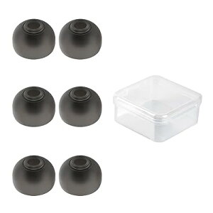 CCZ ZT01 イヤホン ゴム イヤーピース イヤーチップ 柔らかいシリコン耳にフィット、 イヤホン交換用シリコン製イヤーピース キノコ型形状 低刺激 低圧迫 高い弾力性と耐久性のイヤーチップ