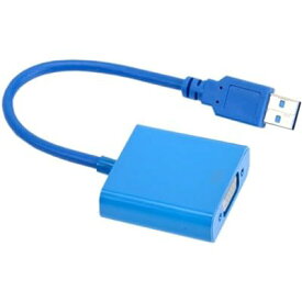 USB 3.0 to VGA 変換 アダプターマルチディスプレイ 最大6台まで接続可能