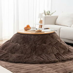 こたつ布団 円形 こたつふとん 約190cm丸 こたつ用布団 あったか 円型 丸型 こたつ掛け布団 厚手 フランネル リバーシブル 両面使える ふわふわ ぽかぽか ぬくぬく 冬用 洗える 静電気防止 毛