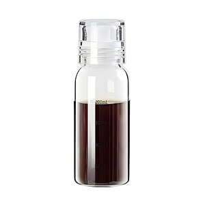 オイルボトル 調味料入れ 醤油差し ドレッシングボトル スリム 液だれしない 醤油 ビネガーボトル 油ポット オリーブオイル入れ物 オイル差し ガラス素材 料理用 200ml