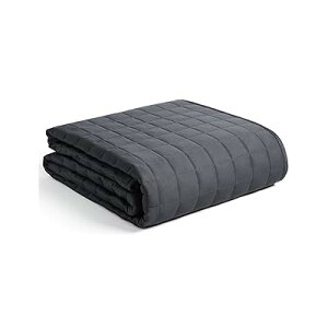 ウェイトブランケット 加重ブランケット 122*183センチ4.5キロ 体重範囲 40-50キロ 重い布団 ブランケット 綿100%…