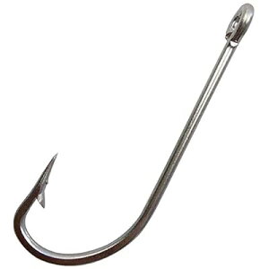 30本入 ステンレス 釣りフック 強靭 海釣り 釣り針 太刀魚 クエ ヒラマサ マグロ 大物向け 大環 太地 1/0号