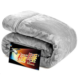 【8層極暖構造+極上睡眠】毛布 セミダブル 冬 あったか 厚手 帝人のサンバーナーR吸湿発熱 グラフェン遠赤外線保温 超断熱 静電気防止 光触媒 CICA保湿 竹炭わた調湿消臭 フランネル マイク