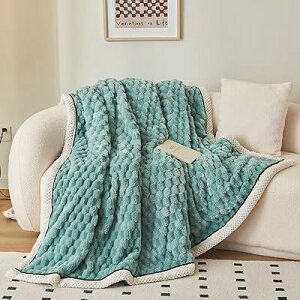 コーラルフリース両面ブランケットBlanket毛布シングル? 柔らかいふわふわ軽量洗える大判ブランケット,マイクロファイバー厚手 吸湿発熱 静電気防止ひざ掛け ブランケット秋冬用防寒オー