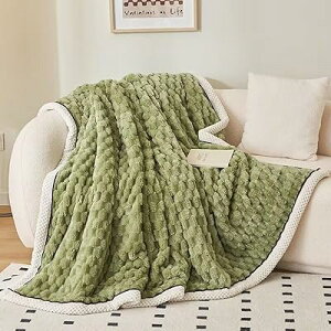 コーラルフリース両面ブランケットBlanket毛布シングル? 柔らかいふわふわ軽量洗える大判ブランケット,マイクロファイバー厚手 吸湿発熱 静電気防止ひざ掛け ブランケット秋冬用防寒オー