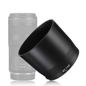 【ET-74B 互換】キヤノン ET-74B レンズフード互換 Canon RF 100-400mm f/5.6-8 IS USM, キヤノン EF 70-300mm f/4-5.6 IS II USM レンズ対応