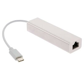 USB - C Type C USB 3.1オスto 100 mイーサネットネットワークLANアダプタfor Apple MacBook & Laptop PC