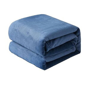 あったか毛布 冷房対策 フランネルマイクロファイバー オールシーズン ブランケット 抗菌 防臭 やわらか 暖かい 洗える 静電防止加工 ふんわり もうふ 吸湿発熱 なめらか ブルー シングル 14