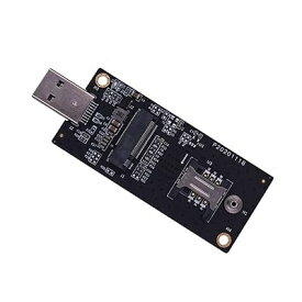 アダプター NGFF M.2 Key-B WWAN - USB 3.0アダプターライザーカード SIMスロット付き 3G/4G/5G LTEワイヤレスモジュールモデムカード用, EP-026-HX