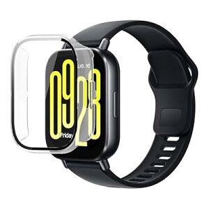 For Redmi Watch 5 Active pP[X̌^ KX یJo[ Sʕی KX 9HیtB+PCJo[ ȒP ϏՌ ߗ wh~ (NA)